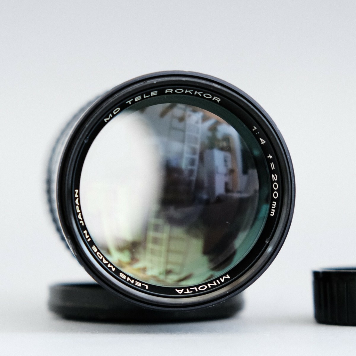 MINOLTA MD TELE ROKKOR 200mm F4.0 - lens made in Japan | eBay