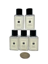 5x Jo Malone English Pear & Freesia Hand and Body Wash 0.5oz x5 = 2.5 Fl.oz