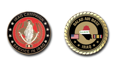 Balad Air Base Iraq Service Challenge Coin | eBay