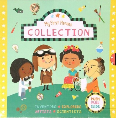 My First Heroes Collection 4 Board Book Box Set - Inventors Explorers Artists
