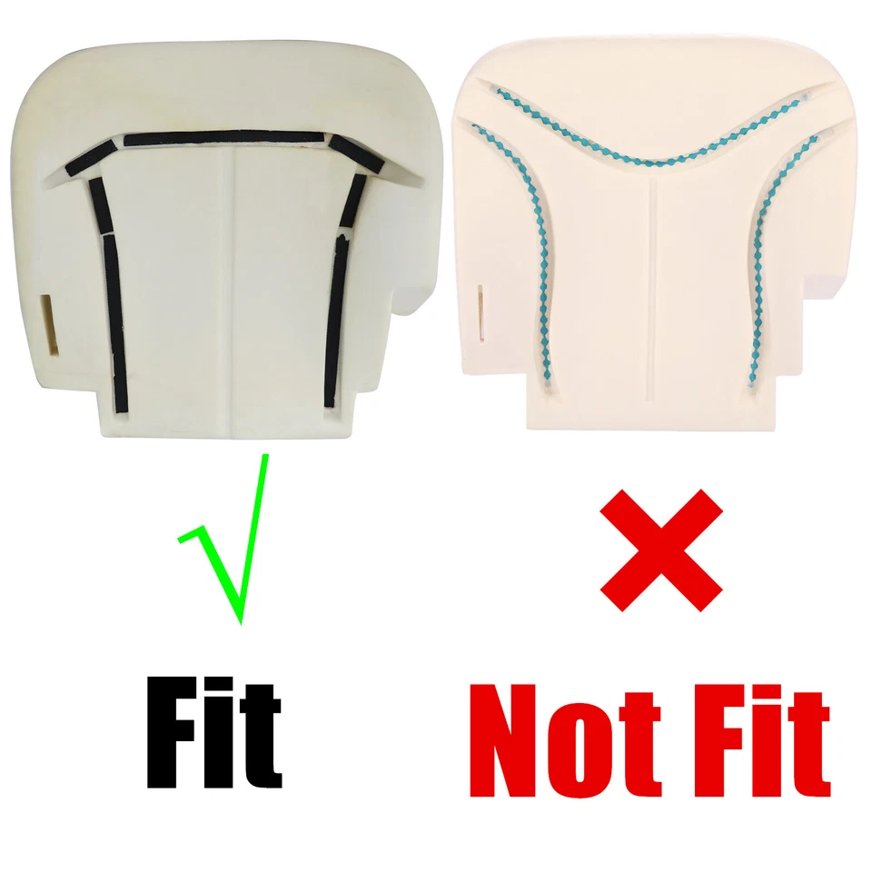 Cojín acolchado de espuma para asiento inferior del conductor Silverado 1500 1500HD 2001 2002 Foto 2 de 4