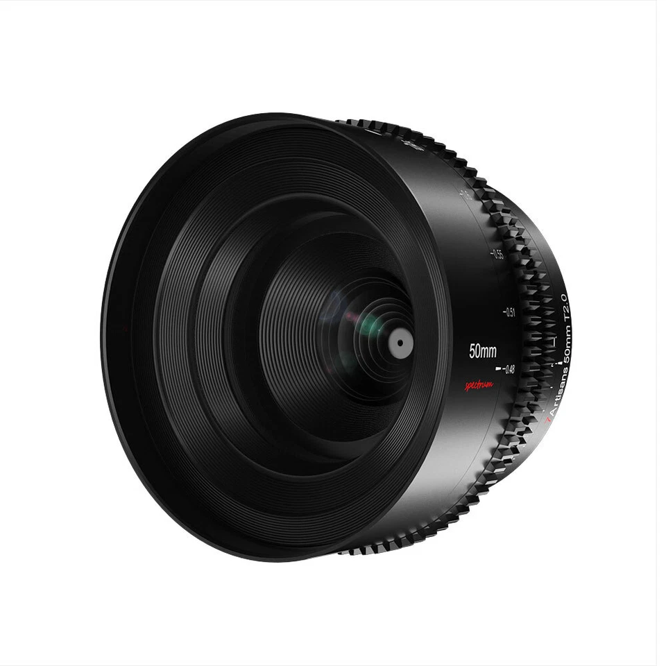 7Artisans Cine Lens Full Frame 50mm T2.0 for Sony E A7II A7R3 A7S A9 A7C a1 A7R - image 3 of 4