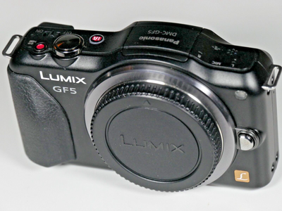 Panasonic LUMIX DMC-GF5X 12.1MP Digitalkamera - Schwarz (Kit mit 
