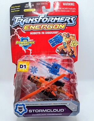 Transformers Energon Robots in Disguise: Powerlinx Combiner D1 Stormcloud Sealed