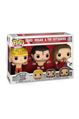 WWE POP! Vinyl Figur Hogan & Outsiders 3er-Pack 9 cm