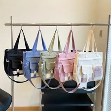 School Girls Shoulder Large Nylon Bag Satchels Women Handbags Crossbody Bags UK