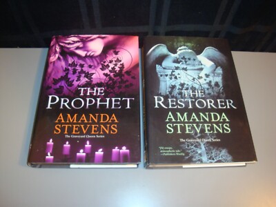 Graveyard Queen Series Hardcover Book Lot 1 & 3 Restorer Prophet Stevens