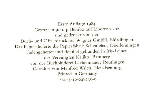 Thomas MANN★KÖNIGLICHE HOHEIT★Leinen★S. Fischer Verlag 1984★mit SU & Schuber★ - Bild 7 von 7