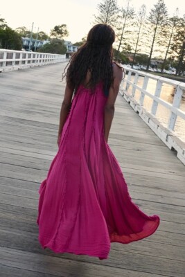 knee length dresses for ladies Free People Sunset Mesh Maxi Skirt – Libby Story main image 0
