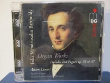 Bartholdy - Preludes & Fugues Op 35 & 37 - Adam Lenart - CD - MINT - E24-2274