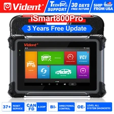 Vident iSmart800Pro All System Diagnostic Scanner Bi-Directional Tool Engine SAS