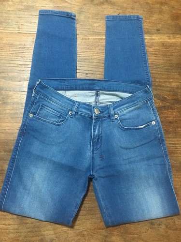 KSUBI Mid Blue *ZERO TO HIRO SKINNY PINS* Stretch Skinny Jeans W28 £220 - Picture 2 of 9