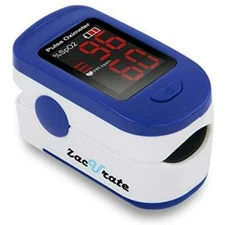 Zacurate 10430L-BLUE-O3 Digital Finger Oximeter - Navy Blue Free Shipping