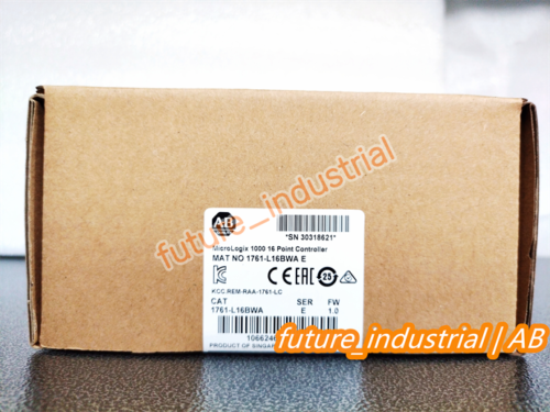 New Allen Bradley 1761-L16BWA /E MicroLogix 1000 Controller 1761-L16BWA