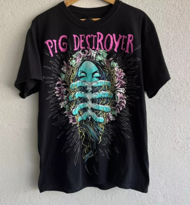 VTG Pig Destroyer 38 Counts of Battery Shirt Classic Black Unisex S-5XL AC3077