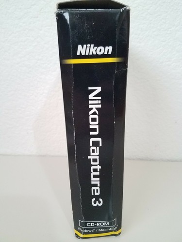 Nikon Capture 3 Editor & Camera Control Ver 3.5 CD-Rom Window Macintosh W/ Key - Picture 8 of 11