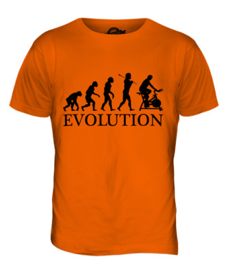 CYCLING MACHINE EVOLUTION OF MAN MENS T-SHIRT TEE TOP GIFT CLOTHING