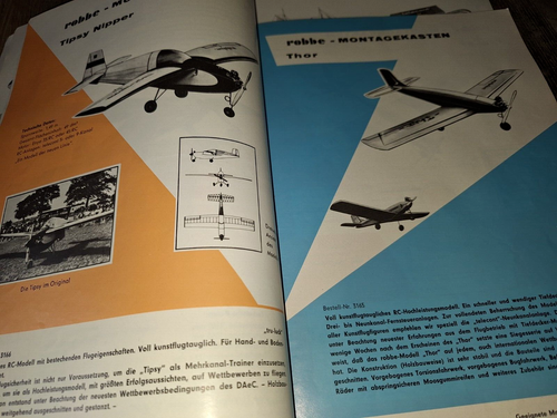 Robbe Modellbau Katalog 1964 Flugzeuge Schiffe - Bild 2 von 5