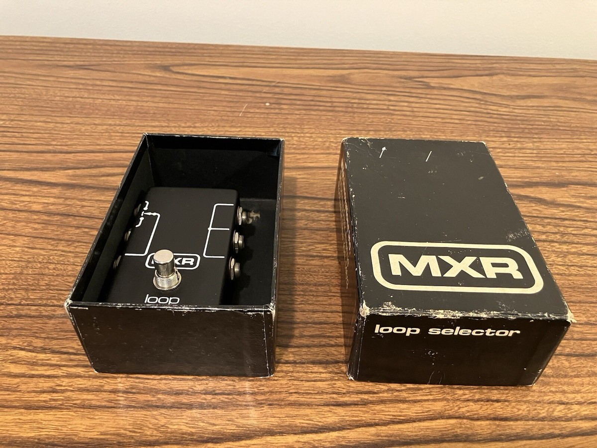 ギター MXR loop box Vintage MXR Loop Selector Pedal W/ Original Box | eBay