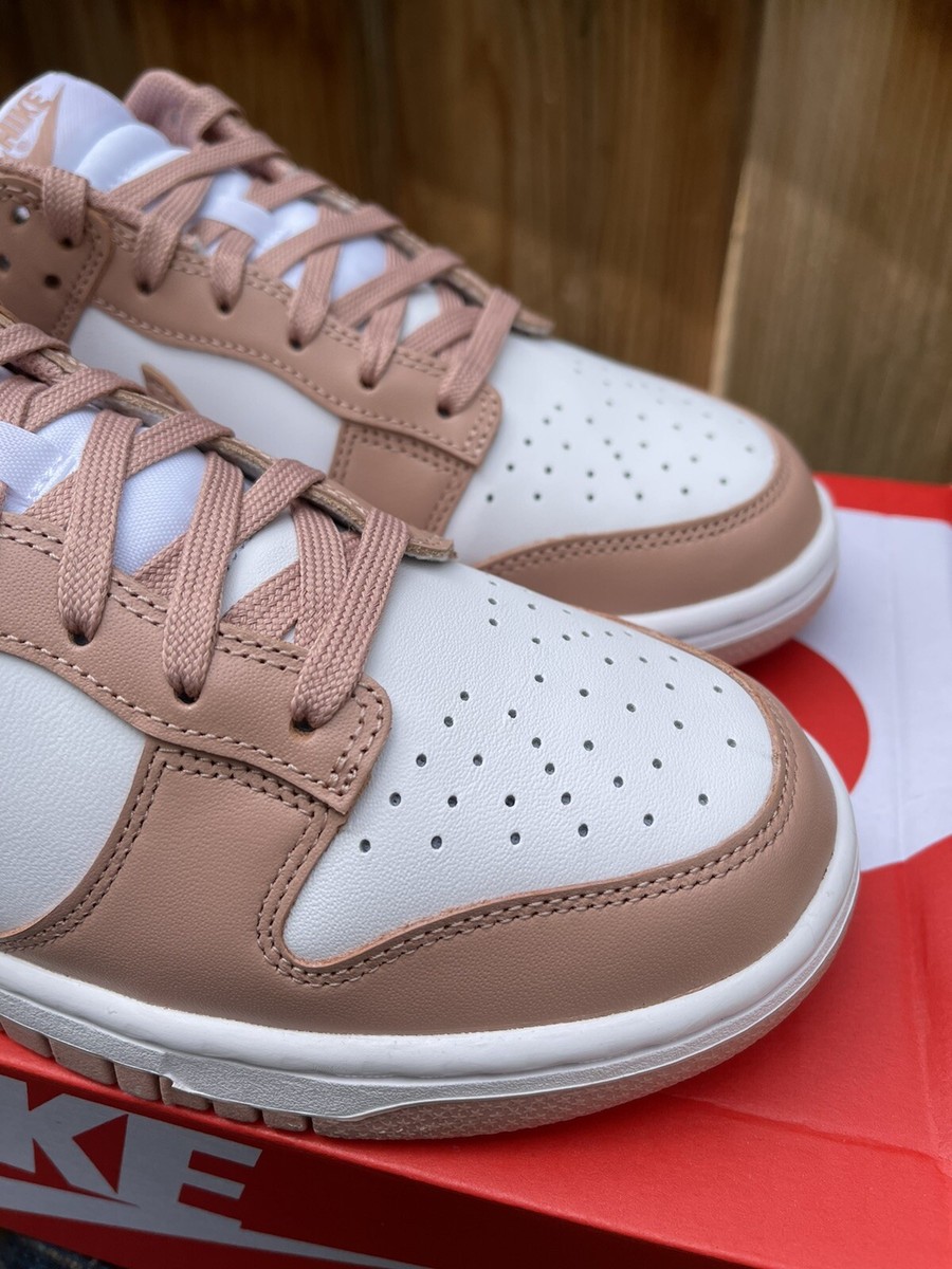 NEW Nike Dunk Low Rose Whisper Women's Size 8.5 DD1503-118