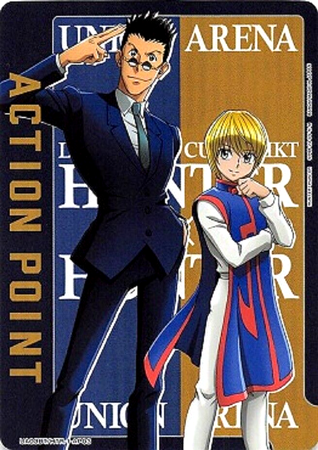 Union Arena Card Kurapika & Leorio AP Rare Action Point HUNTER