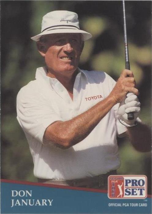 1991 Pro Set - Don January #204 - 1 of 1