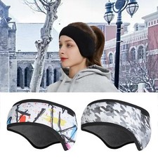 Women Warm Knit Cotton Headband Winter Ear Warmer Hair Band Head Wrap Running
