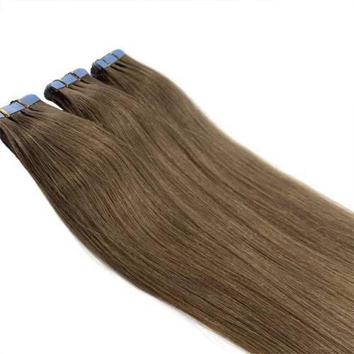 Best Quality 14''-24'' 100% Remy Russian Hair Tape In Real Human Hair Extensions - Picture 25 of 52