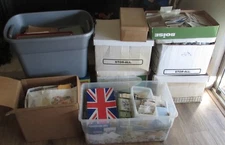 Worldwide Stamps lot.  Mixed lot of 5000 used / unused off paper stamps