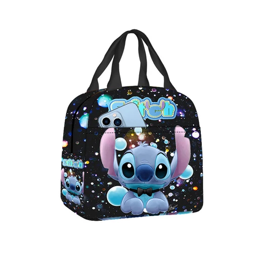 Lilo Stitch Cartoon Galaxy Lunch Bag Insulated Student Snack Picnic Xmas Gift AU - Picture 51 of 55
