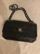 Aged Calfskin Quilted 2.55 Reissue 225 Flap Black