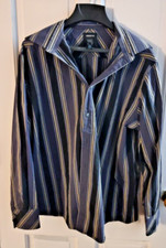 Claiborne Modern Fit Men's LS Button Up Dress Shirt Sz XL