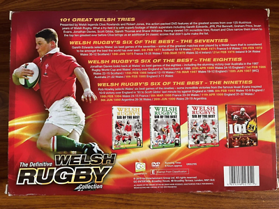 The Definitive Welsh Rugby Collection DVD (2011) cert E 4 Discs 