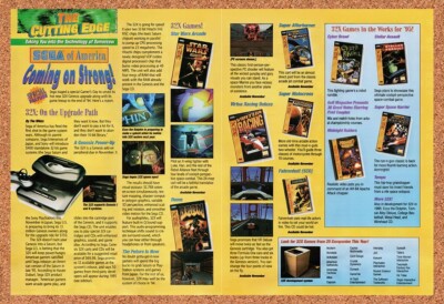1993 Sega 32x Release Preview Original Advertisement / Retro Wall Art v6