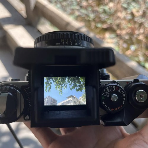 Nylon 3D Printed DW-3 Waist Level View Finder Fits for Nikon F3 With Magnifier - Picture 6 of 15