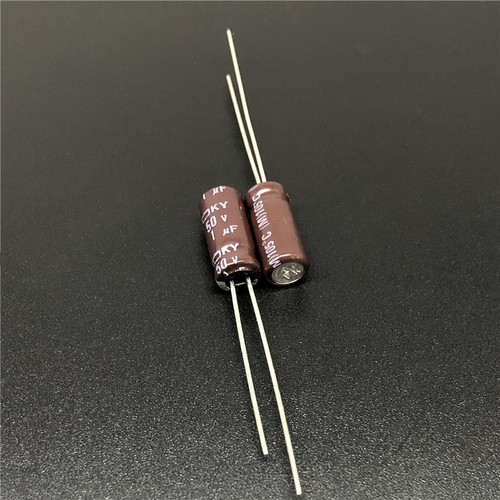 ROUPWKWO 10pcs 220uF 10V NCC KY Series 6.3x11 Low ESR 10V220uF