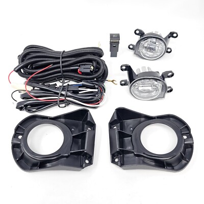 For 2022 2023 2024 TY Corolla Cross Switch Wire Bracket White LED Fog Lights