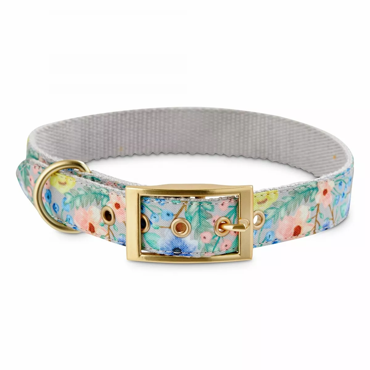 Bond Co. Watercolor Garden Dog Collar Large By Bond Co