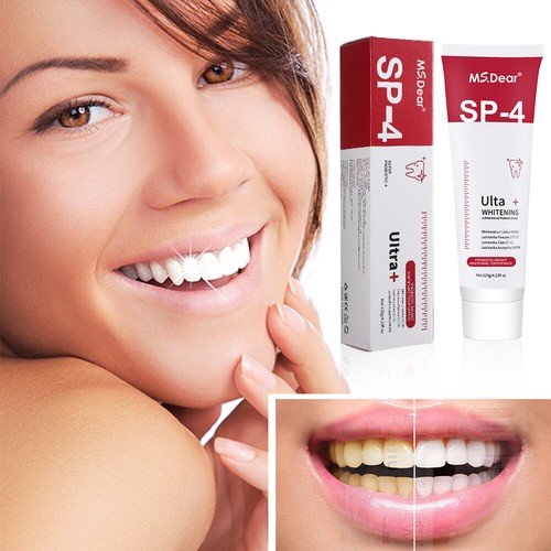 Sp-4 Probiotic Toothpaste for Whitening Bleaching Teeth Stain Toothpaste - Picture 15 of 26