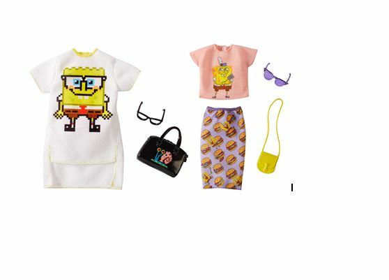 spongebob barbie clothes
