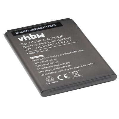 Ersatz Akku für Archos AC3000B AC3000A 3100mAh