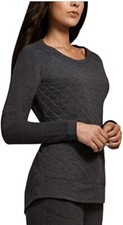 32 DEGREES Heat by Weatherproof Women's Quilted Fleece Sweatshirt XXL