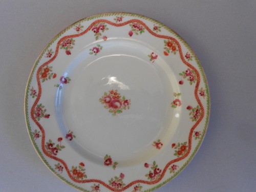 ANTIQUE CROWN STAFFORDSHIRE 4 PIECE PORCELAIN CHINA TEA SET HAND PAINTED - Picture 11 of 13