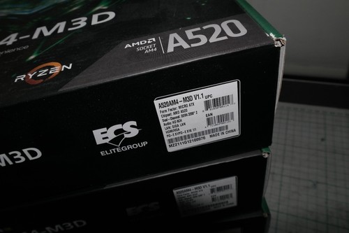 3 PIECES !!! IN ! BUY !! NEW ECS A520AM4-M3D1.1 Motherboard A520AM4 elitegroup - Bild 4 von 7