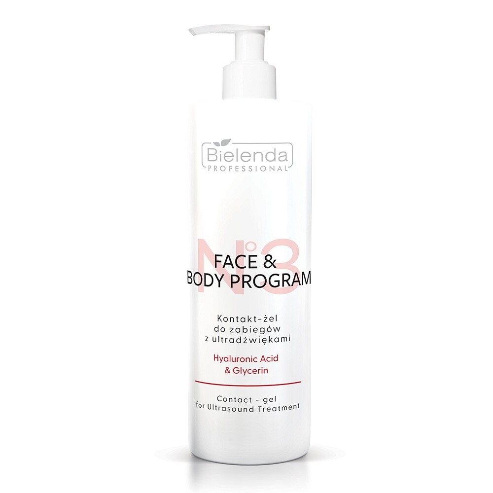 Bielenda Professional Contact Gel for Ultrasound Treatments 500g