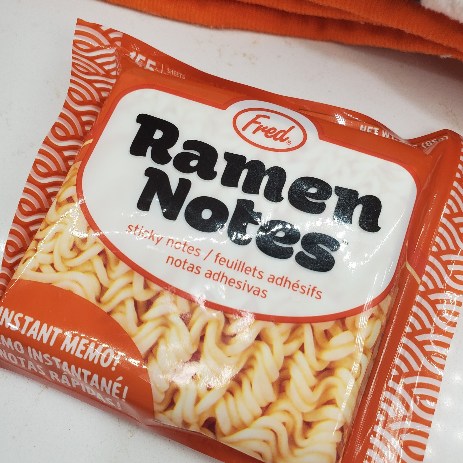 RAMEN NOODLE Gift Set - Backpack Blanket Candle Notepad Cookbook Fun & Useful
