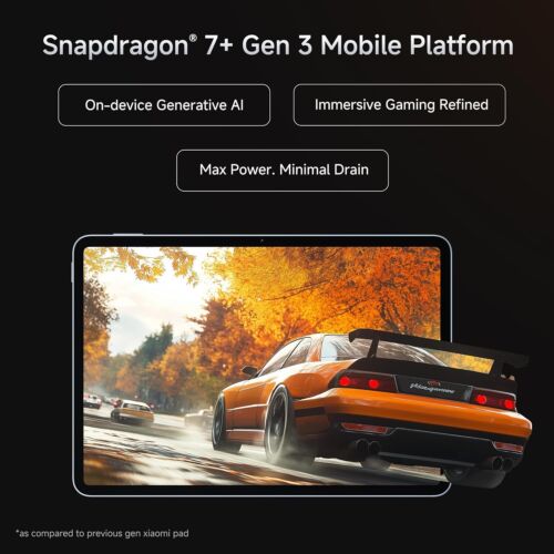 Xiaomi Pad 7 Nano Texture Display-HyperOS 2-3.2K Display 11.2" Display-Purple - Picture 4 of 11