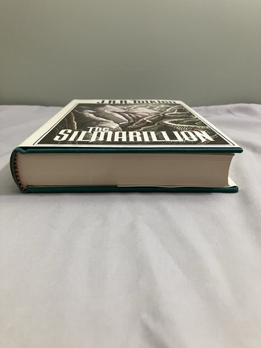 The Silmarillion JRR Tolkien First American Edition 8th Printing Map Attached - Picture 3 of 16