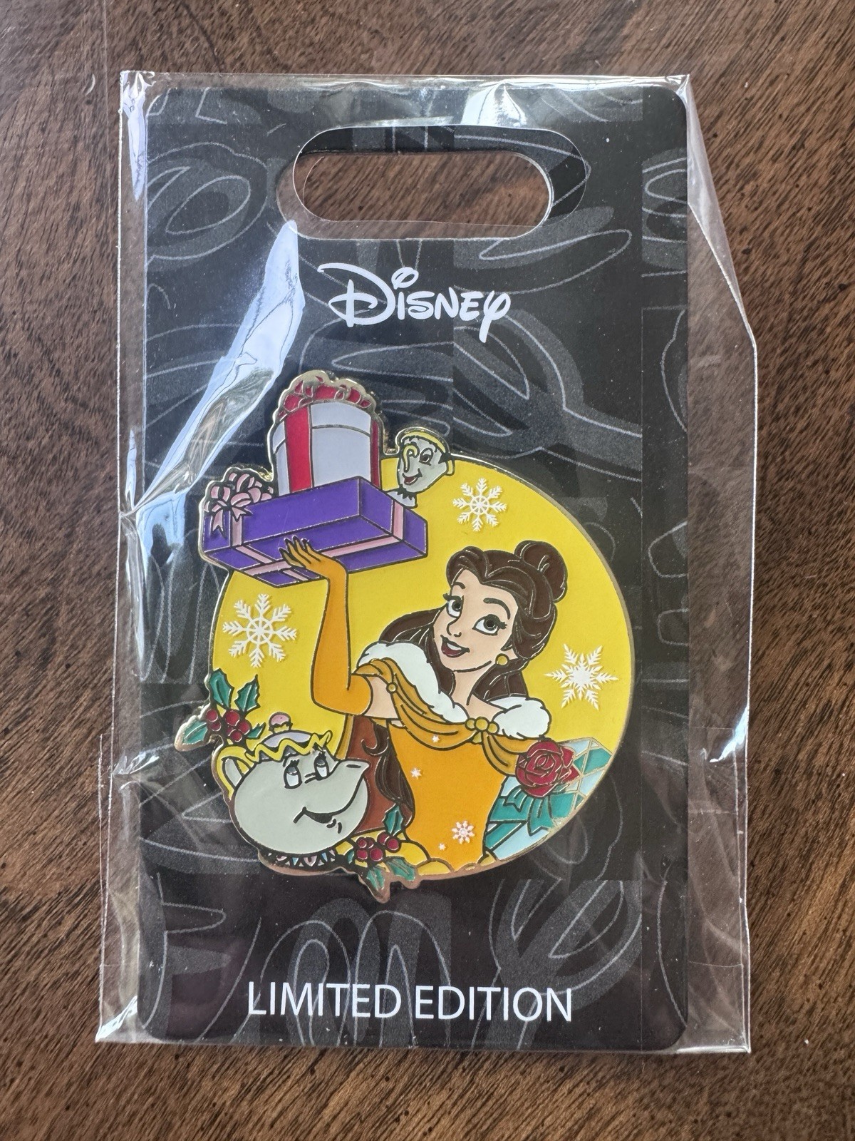 DPB Blog Belle Mrs Potts Chip Beauty And The Beast Disney Pin LE 300