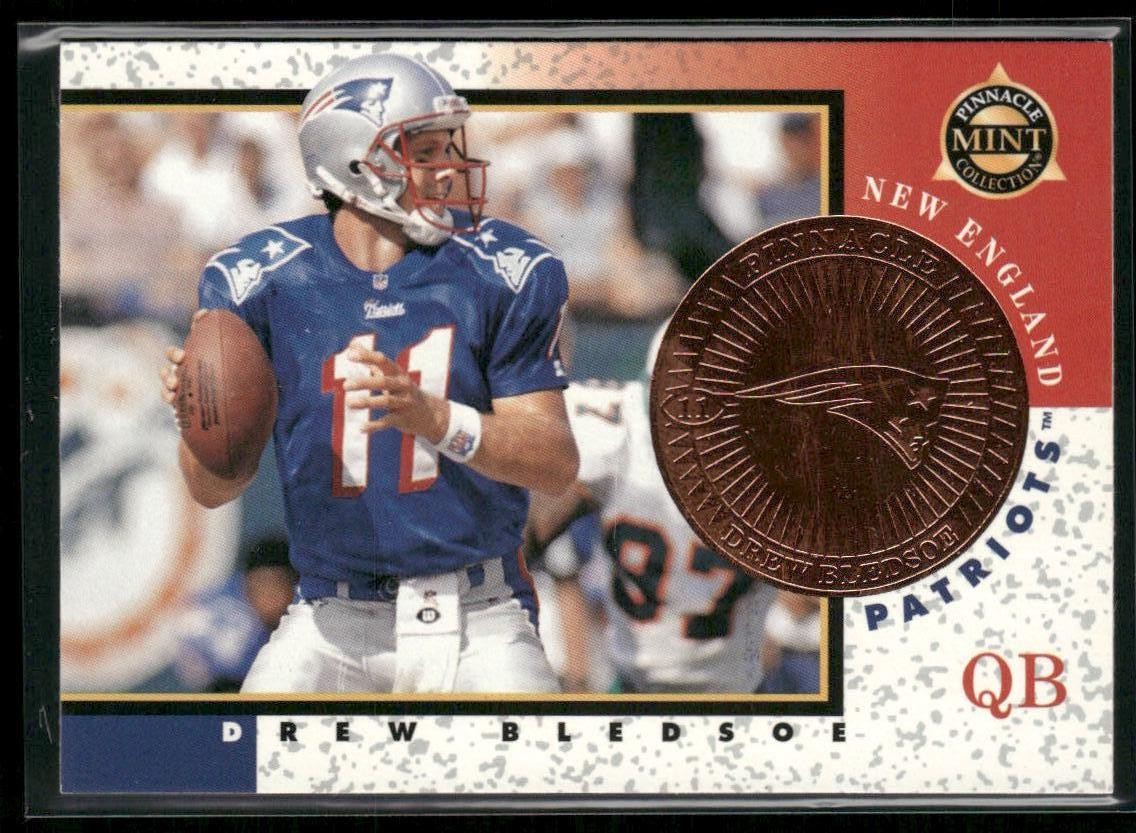 Drew Bledsoe 1997 Pinnacle Mint #2 New England Patriots